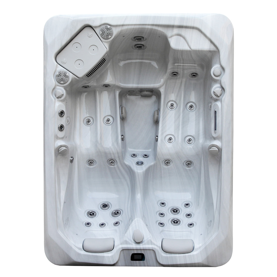 Aurora - Luksus udendørs spa til 3 personer