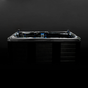 Obsidian – Luksus Udendørs Spa til 7 personer