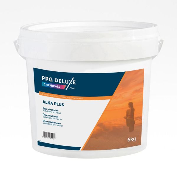 PPG Deluxe Alka Plus 6 kg – Øger alkalinitet og stabiliserer pH