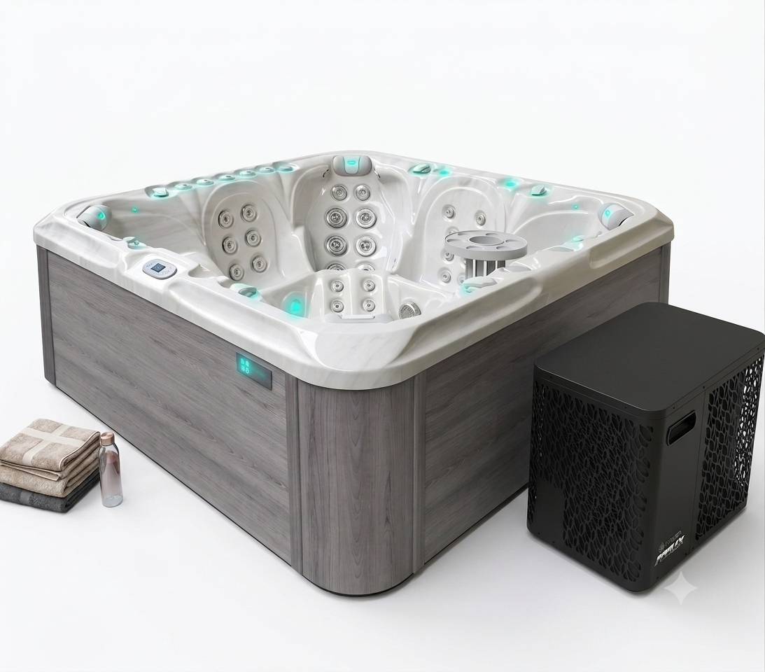 Poolstar Spawer O'Spa Flow - indbygget cirkulation